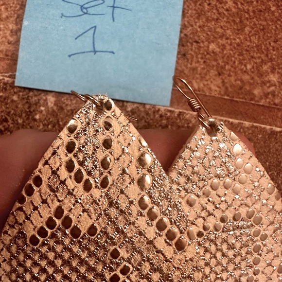 Large CDLC Nickel & Suede - Picture 4 of 4